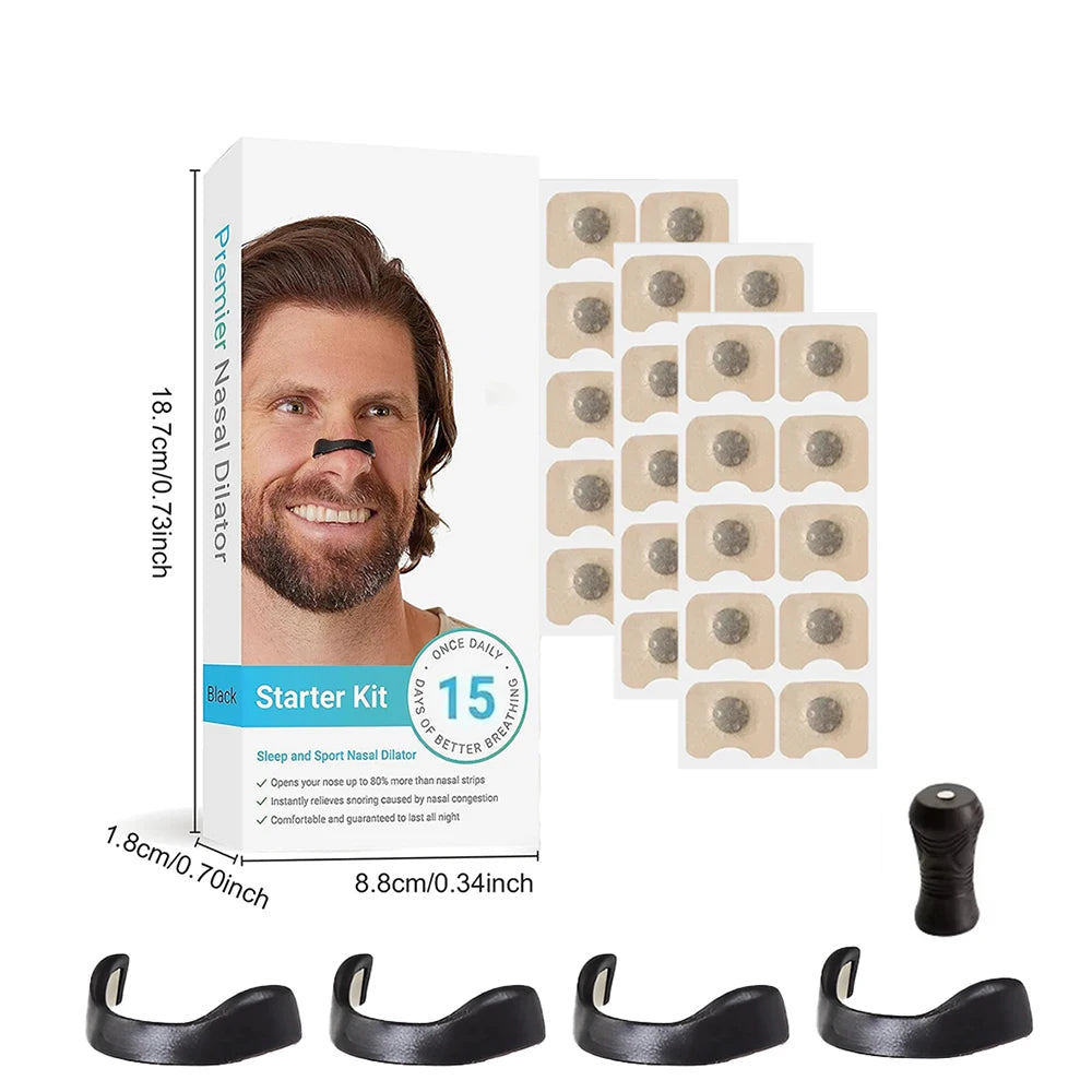 Magnetic Nasal Breathing Strips