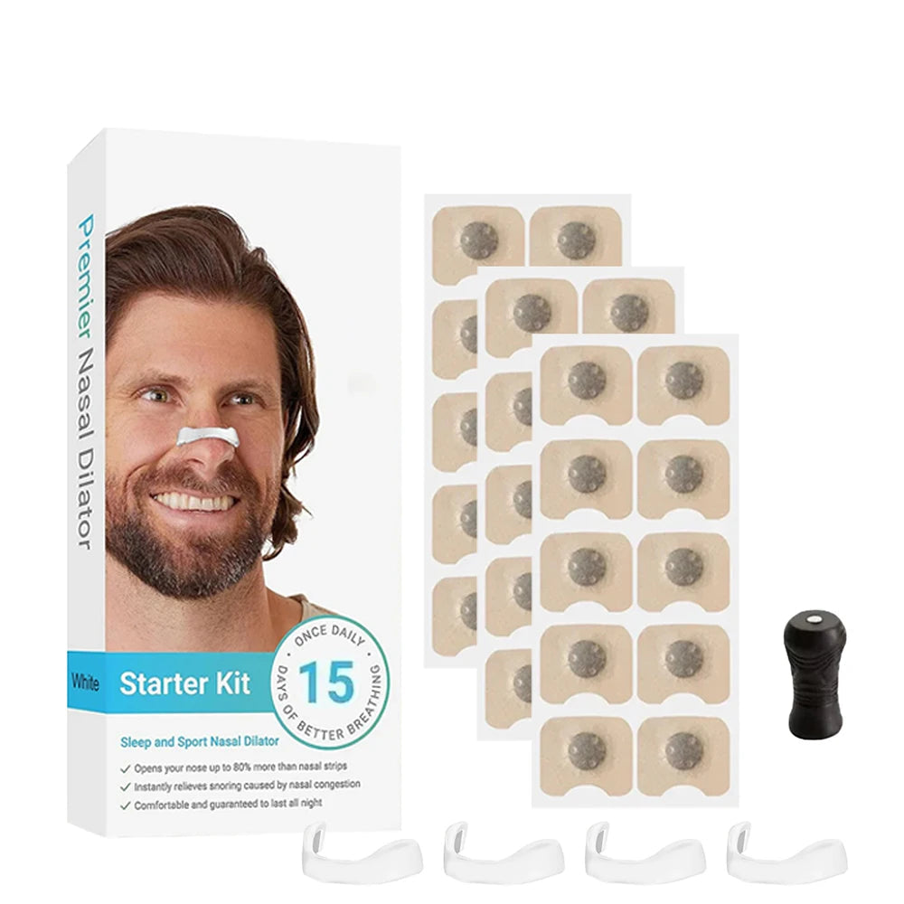 Magnetic Nasal Breathing Strips